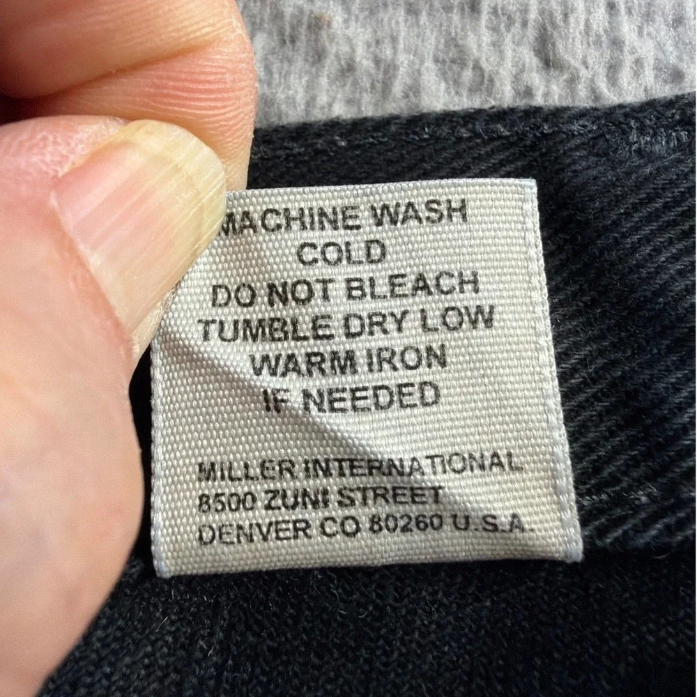 VTG Cinch Green Label Jeans Mens 31x38 Black Denim Straight Leg Western M905036
